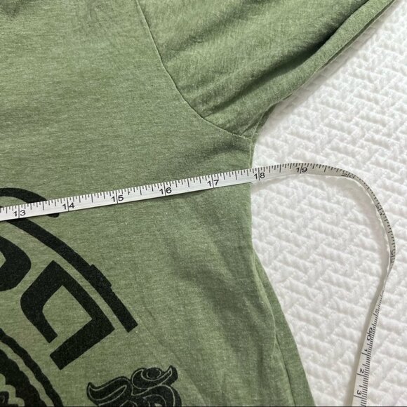 100% Cotton Thailand Green Elephant Long Sleeve Top Size M - Picture 7 of 8